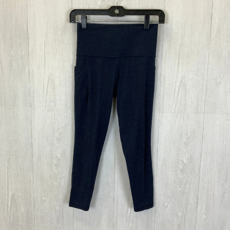 Athletic Capris By Athleta In Navy, Size: S