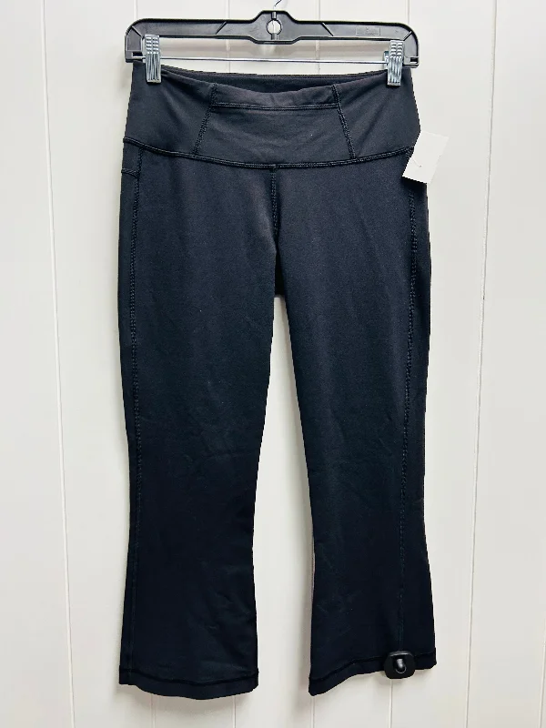 Black Athletic Capris Lululemon, Size 6