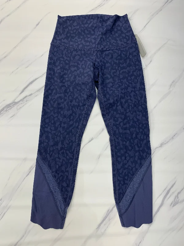 Blue Athletic Leggings Lululemon, Size 4