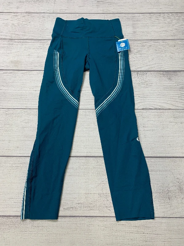 Teal Athletic Capris Lululemon, Size 4