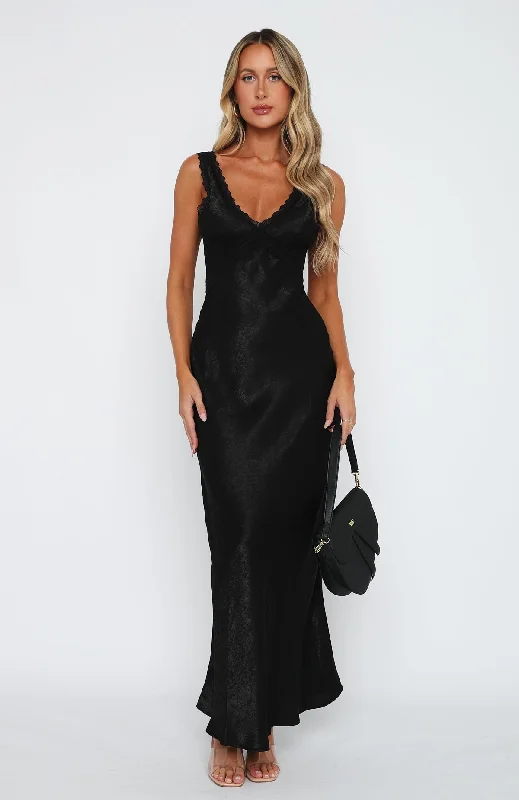 Event Ready Maxi Dress Black