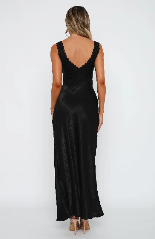 Event Ready Maxi Dress Black