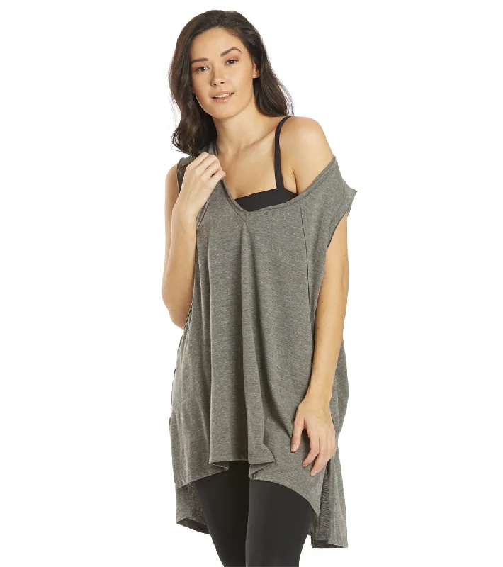 Free People City Vibes Tank Heather Grey