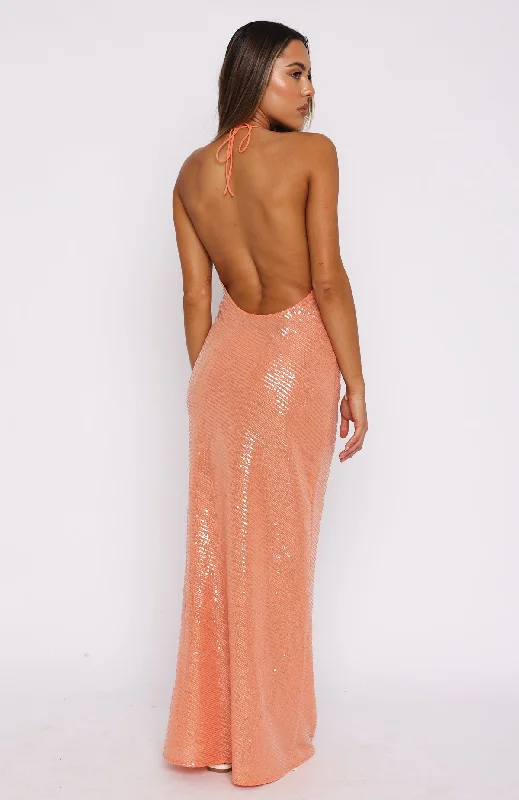 Island Dreams Maxi Dress Orange