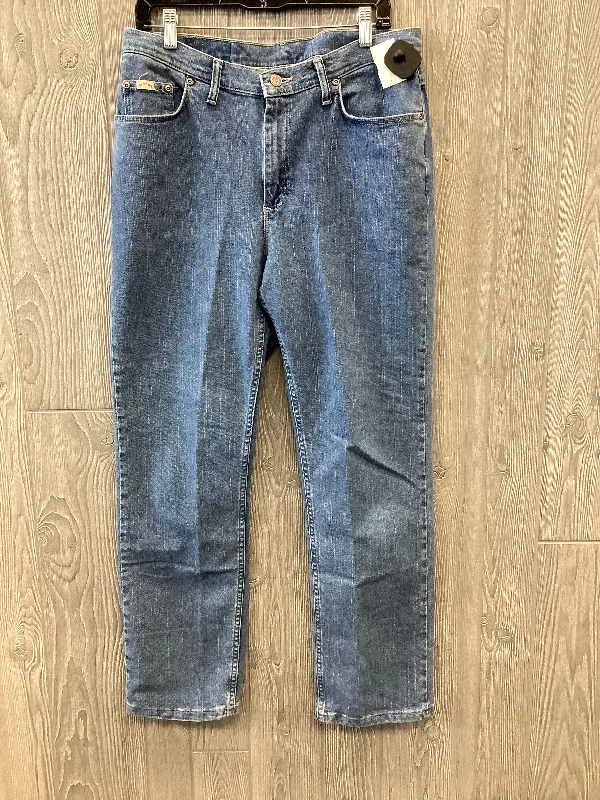 Blue Denim Jeans Boot Cut Riders, Size 14