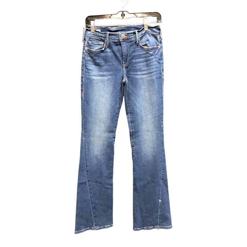 Blue Denim Jeans Designer True Religion, Size 8