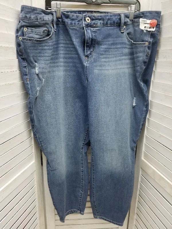 Blue Denim Jeans Skinny Torrid, Size 22