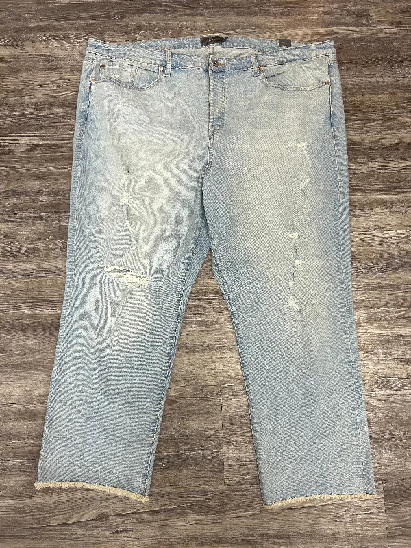 Blue Denim Jeans Straight Torrid, Size 24