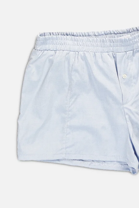 Rework Oxford Mini Boxer Shorts - XS, S, M, L, XL