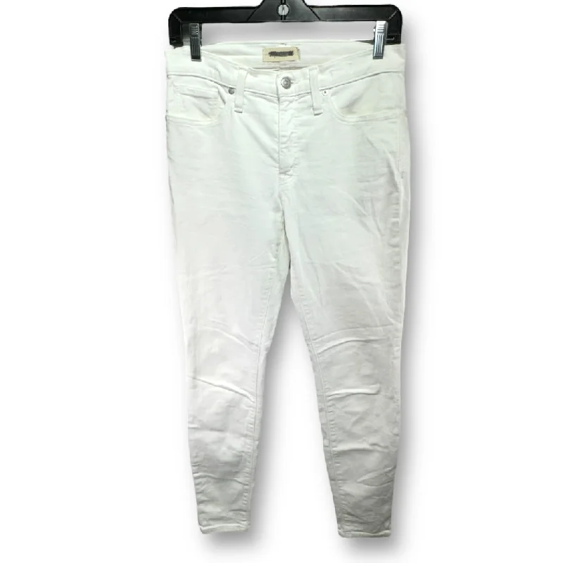 White Jeans Skinny Madewell, Size 6