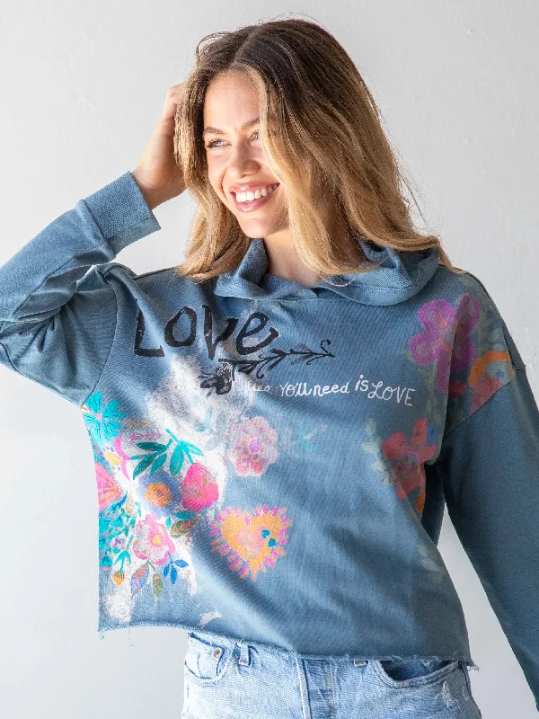 Life Is A Canvas Hoodie - Love Slate