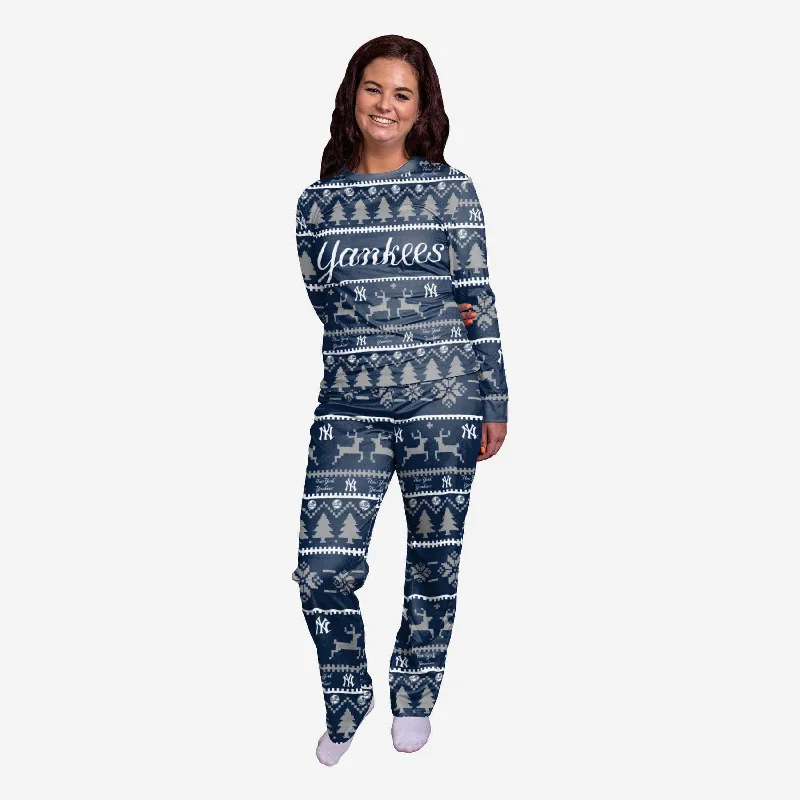 New York Yankees Womens Family Holiday Pajamas