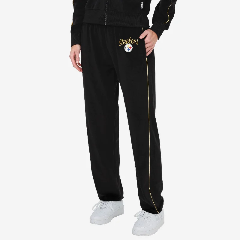 Pittsburgh Steelers Womens Velour Pants