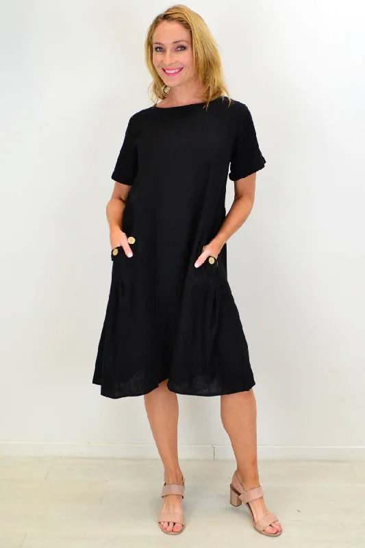 Black Magic Tunic Slip Dress