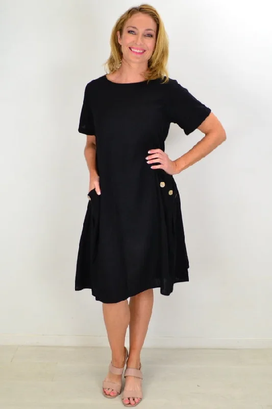 Black Magic Tunic Slip Dress