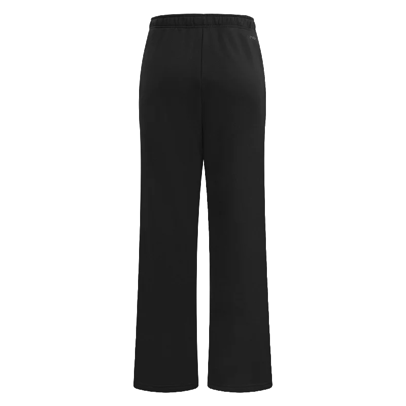 NBA MEMPHIS GRIZZLIES HOLIDAY GLAM WOMEN'S FLC STRAIGHT LEG PANT (BLACK)