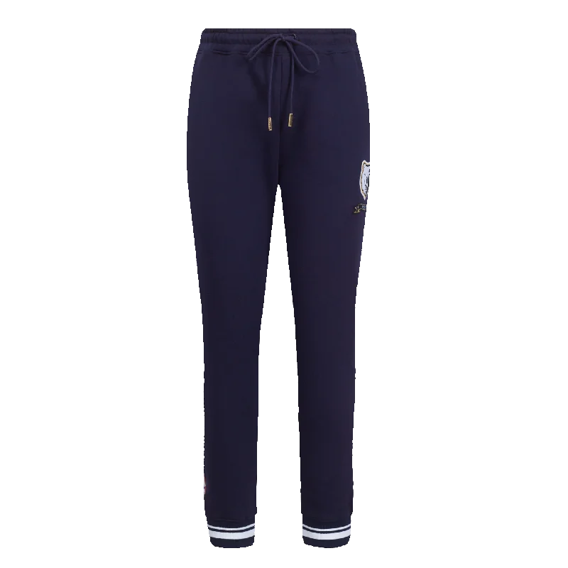 NBA MEMPHIS GRIZZLIES PRO PREP WOMEN'S RIB FLC SWEATPANT (MIDNIGHT NAVY)