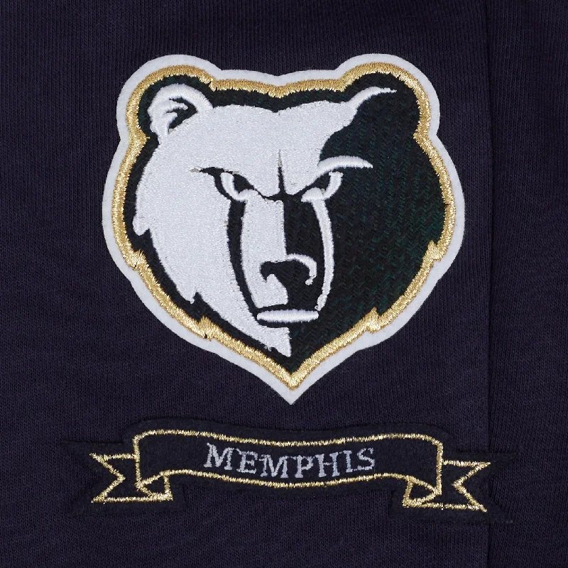 NBA MEMPHIS GRIZZLIES PRO PREP WOMEN'S RIB FLC SWEATPANT (MIDNIGHT NAVY)