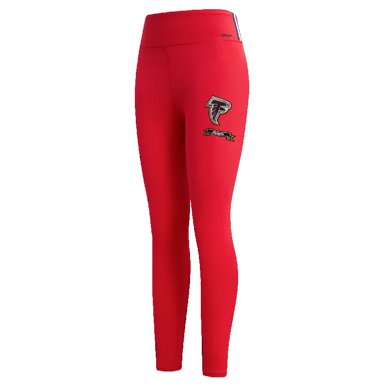 NFL ATLANTA FALCONS PRO PREP WOMEN'S JERSEY LEGGING (RED)