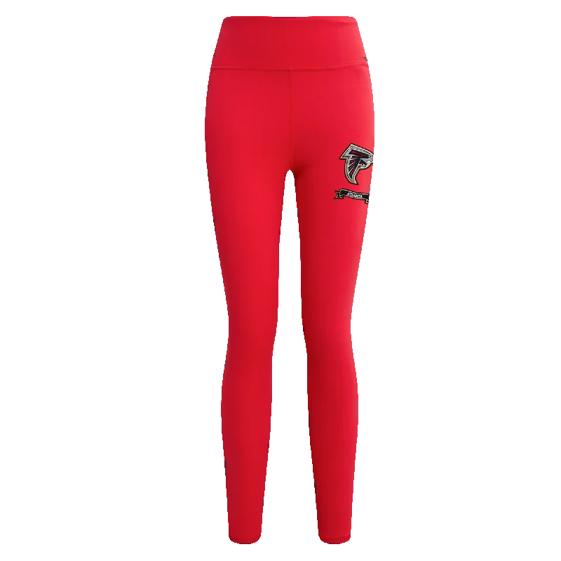 NFL ATLANTA FALCONS PRO PREP WOMEN'S JERSEY LEGGING (RED)