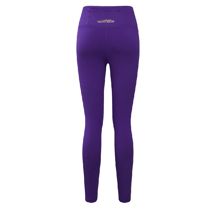 NFL BALTIMORE RAVENS CLASSIC WOMEN'S JERSEY LEGGING (PURPLE)