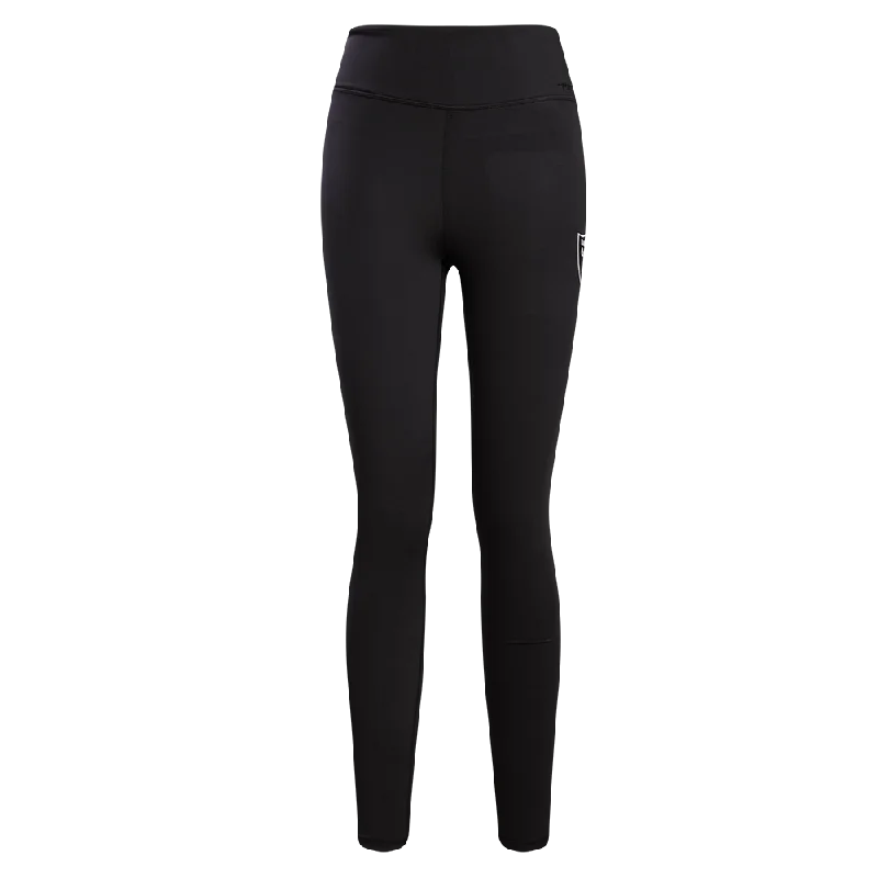 NFL LAS VEGAS RAIDERS CLASSIC WOMEN'S LUX LEGGING (BLACK)