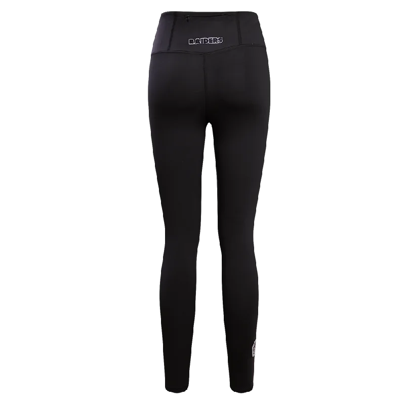 NFL LAS VEGAS RAIDERS CLASSIC WOMEN'S LUX LEGGING (BLACK)