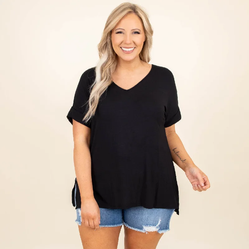 Grand Appreciation Top, Black