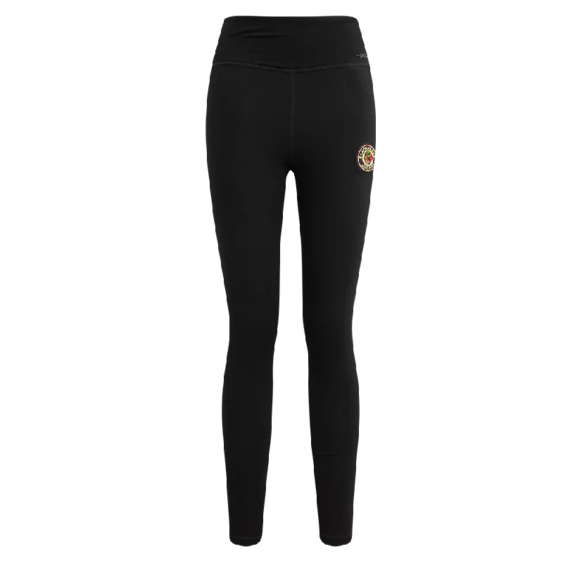 NHL CHICAGO BLACKHAWKS RETRO CLASSIC WOMEN'S JERSEY LEGGING (BLACK)