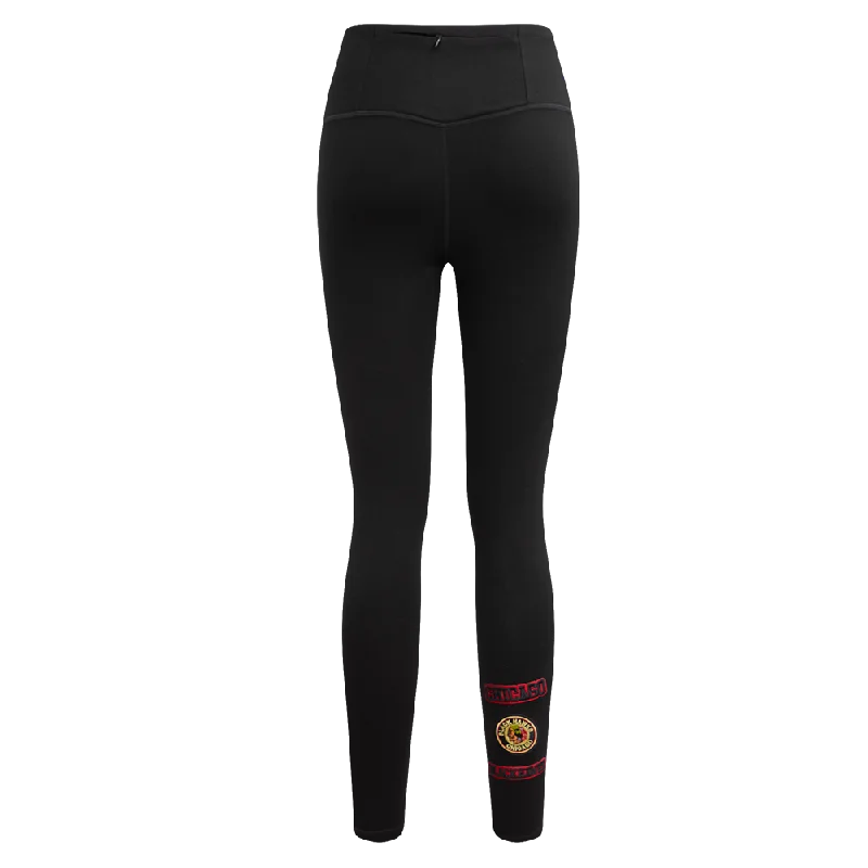 NHL CHICAGO BLACKHAWKS RETRO CLASSIC WOMEN'S JERSEY LEGGING (BLACK)