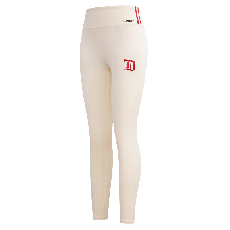 NHL DETROIT RED WINGS RETRO CLASSIC WOMEN'S JERSEY LEGGING (EGGSHELL)