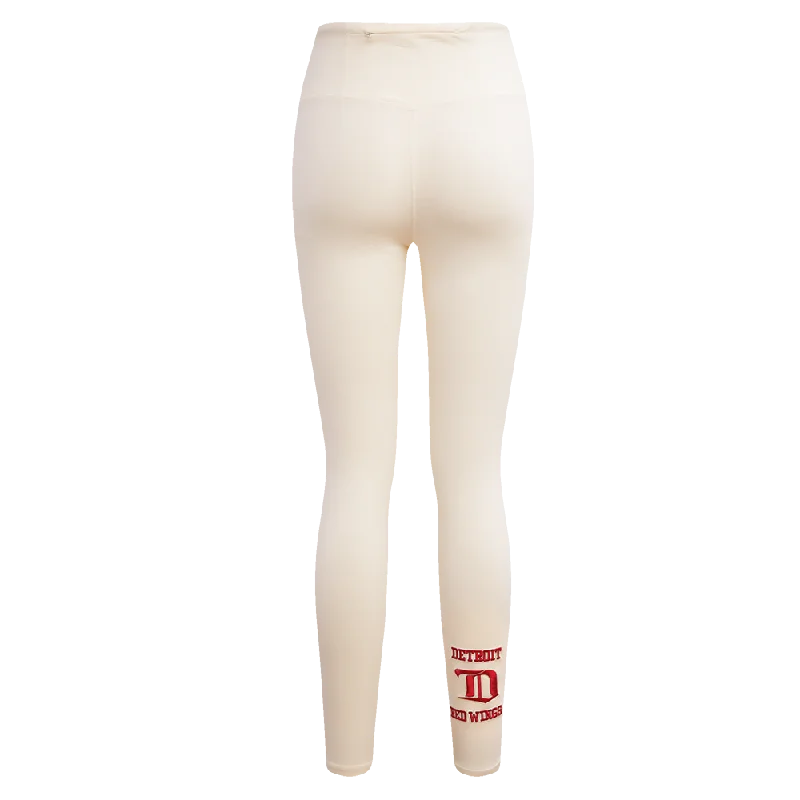 NHL DETROIT RED WINGS RETRO CLASSIC WOMEN'S JERSEY LEGGING (EGGSHELL)