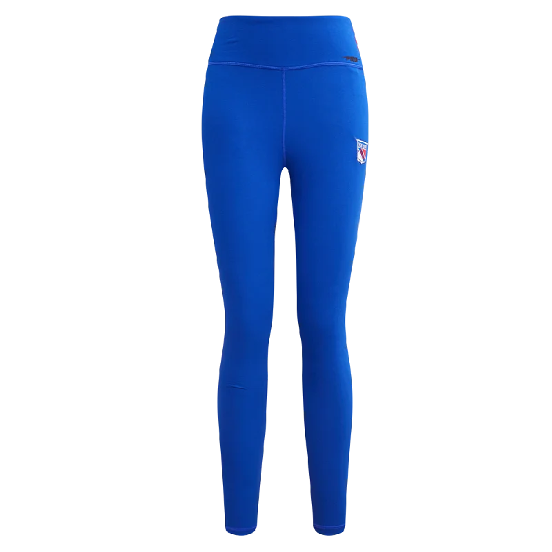 NHL NEW YORK RANGERS RETRO CLASSIC WOMEN'S JERSEY LEGGING (ROYAL BLUE)