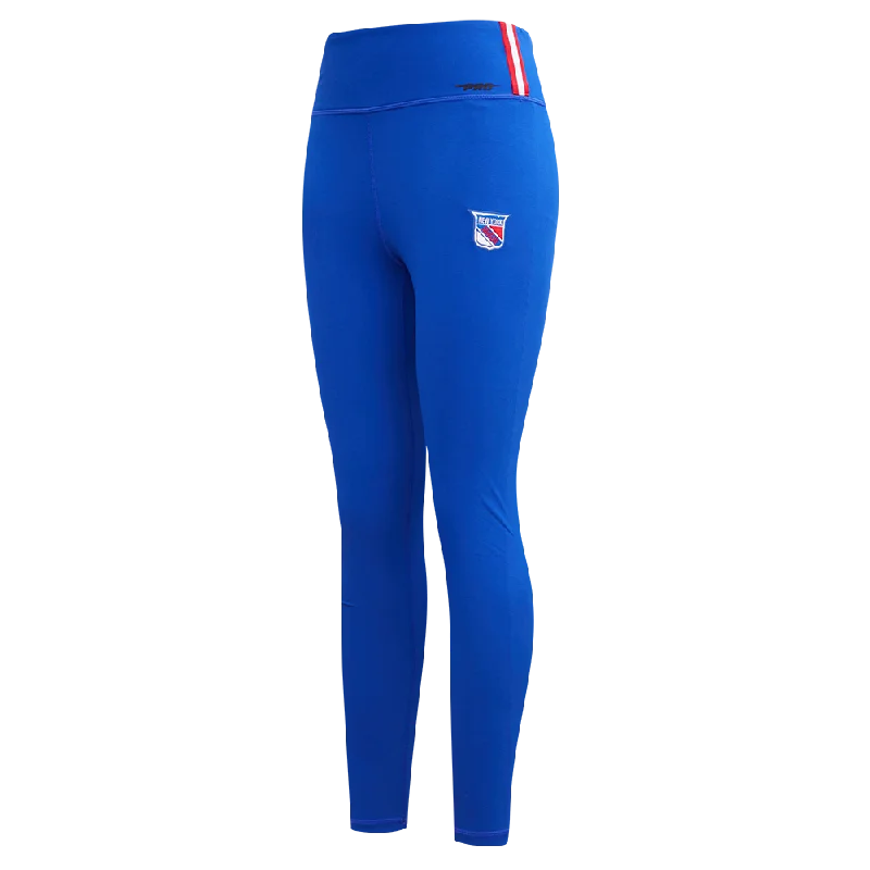 NHL NEW YORK RANGERS RETRO CLASSIC WOMEN'S JERSEY LEGGING (ROYAL BLUE)