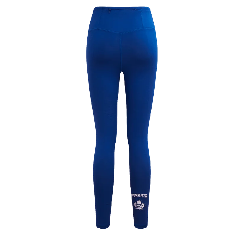 NHL TORONTO MAPLE LEAFS RETRO CLASSIC WOMEN'S JERSEY LEGGING (DODGER BLUE)