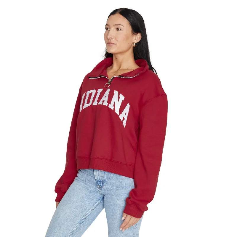 Indiana Hoosiers Quarter Zip Sweatshirt