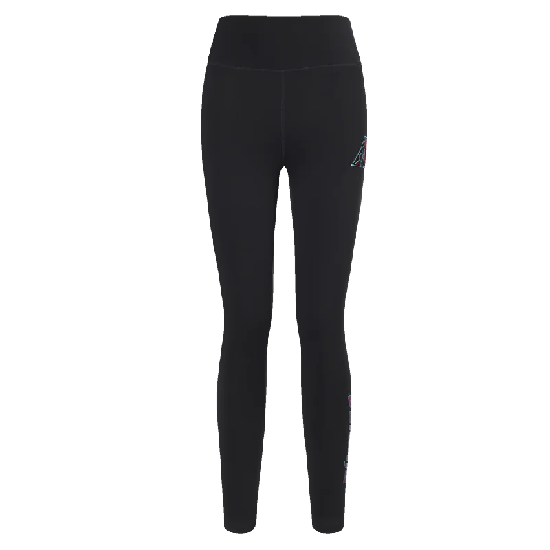 MLB ARIZONA DIAMONDBACKS CLASSIC WOMEN'S JERSEY LEGGING (BLACK)