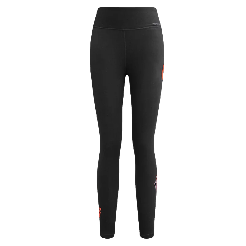 MLB BALTIMORE ORIOLES CLASSIC WOMEN'S JERSEY LEGGING (BLACK)