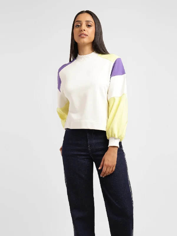 Levi's x Deepika Padukone Colorblock Crew Neck SweatShirt