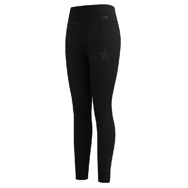 MLB HOUSTON ASTROS NEUTRAL WOMEN'S JERSEY LEGGING (BLACK)