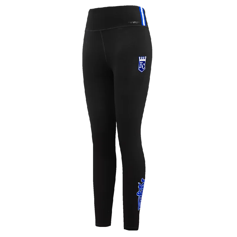 MLB KANSAS CITY ROYALS CLASSIC WOMEN'S JERSEY LEGGING (BLACK)