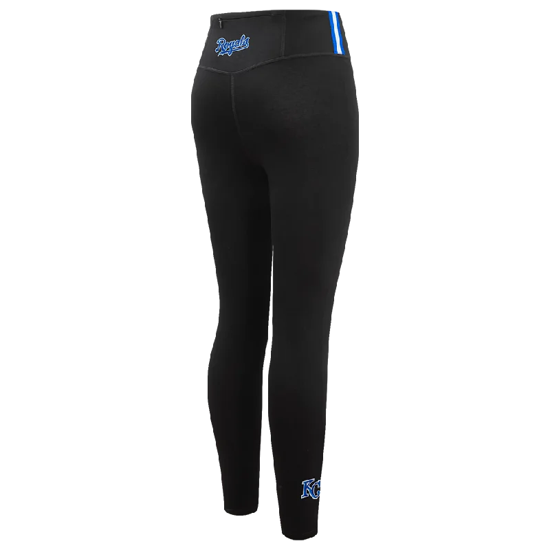 MLB KANSAS CITY ROYALS CLASSIC WOMEN'S JERSEY LEGGING (BLACK)