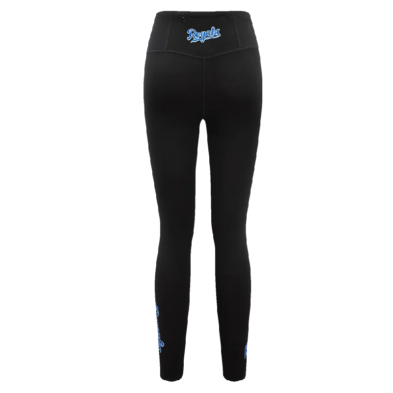 MLB KANSAS CITY ROYALS CLASSIC WOMEN'S JERSEY LEGGING (BLACK)