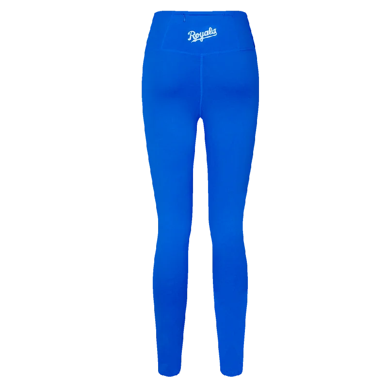 MLB KANSAS CITY ROYALS CLASSIC WOMEN'S JERSEY LEGGING (ROYAL BLUE)