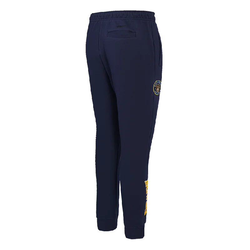 MLB MILWAUKEE BREWERS CLASSIC WOMEN'S FLC SWEATPANT (MIDNIGHT NAVY)