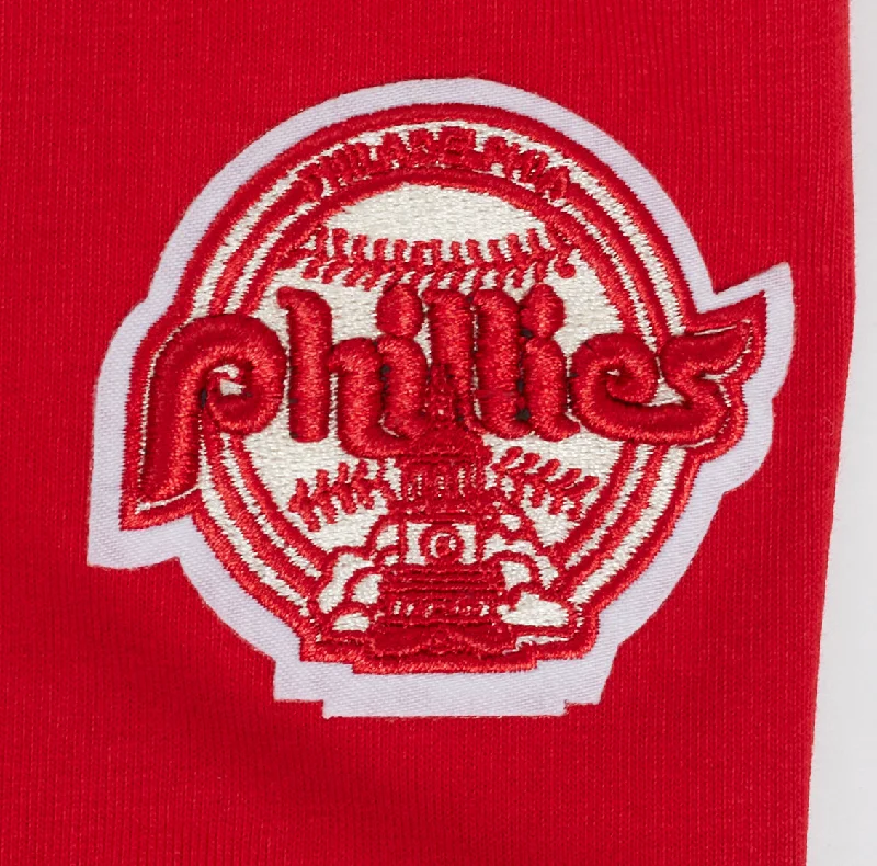 MLB PHILADELPHIA PHILLIES PRO PREP WOMEN'S JERSEY LEGGING (RED)