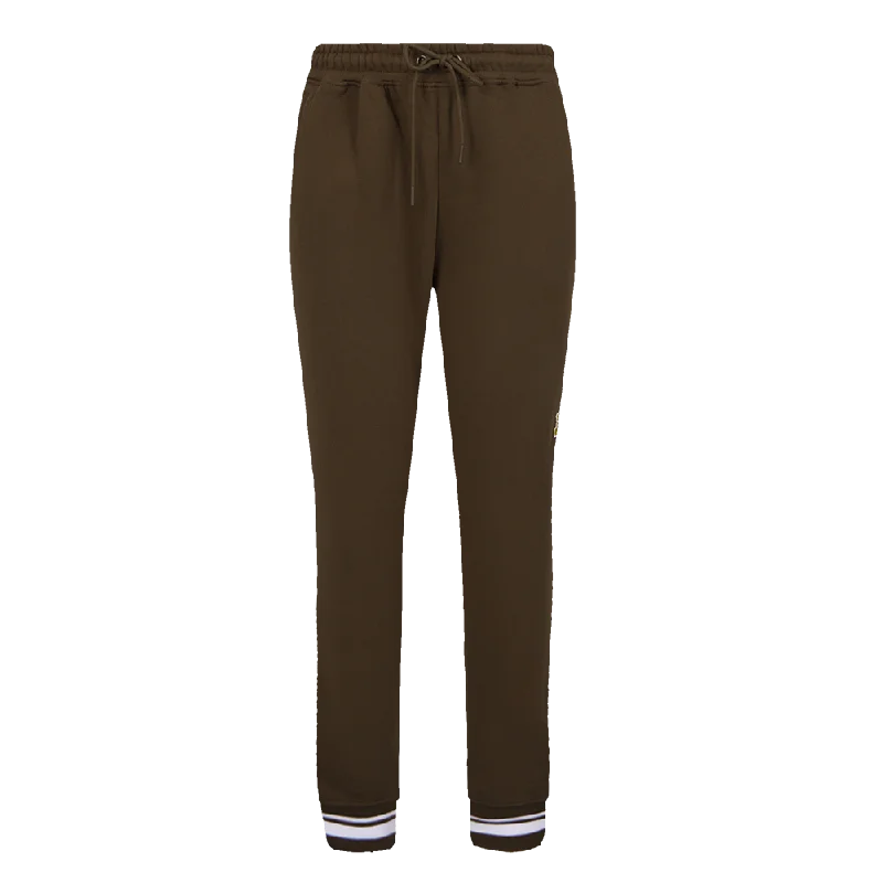 MLB SAN DIEGO PADRES RETRO CLASSIC WOMEN'S RIB SWEATPANT (BROWN)