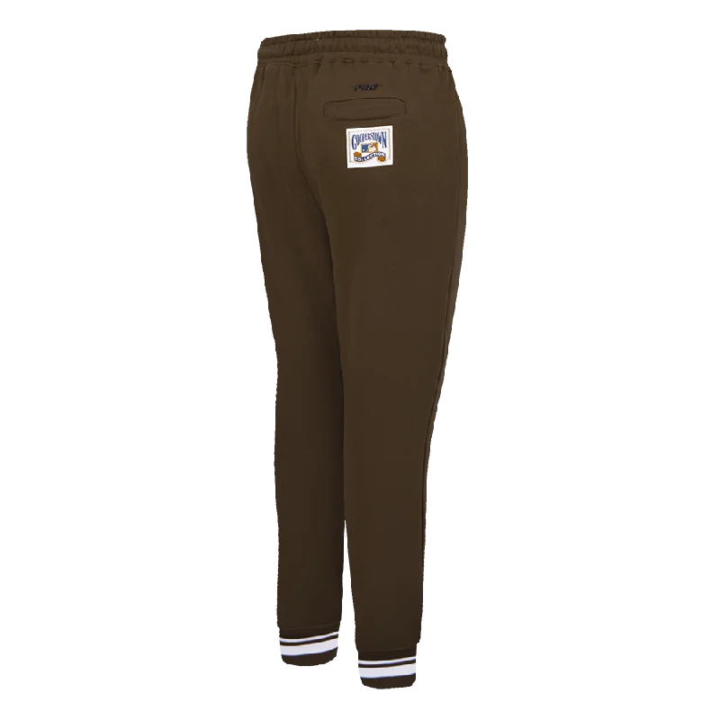 MLB SAN DIEGO PADRES RETRO CLASSIC WOMEN'S RIB SWEATPANT (BROWN)