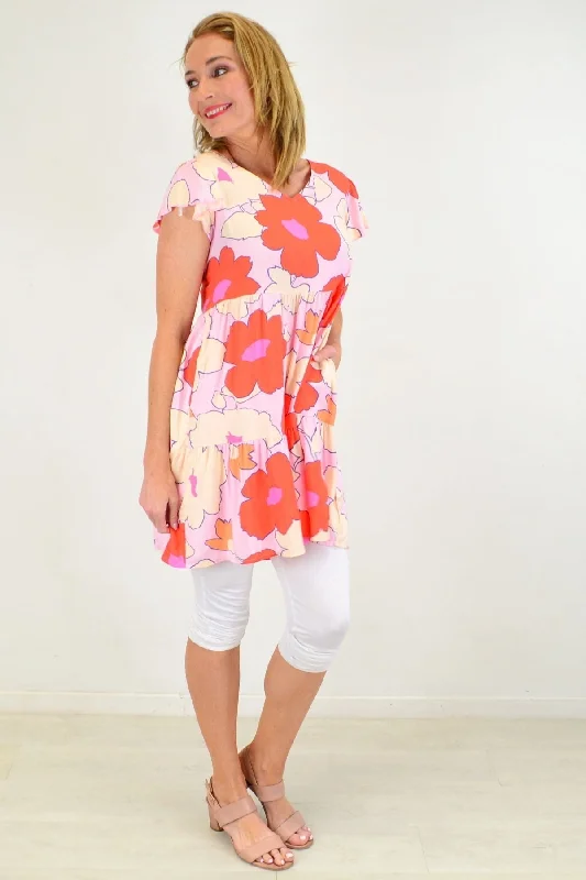 Sweet Kisses Tiered Dress Tunic