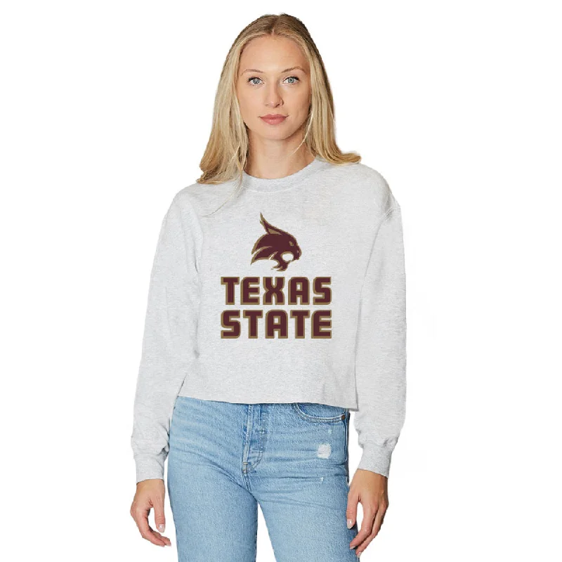 Texas State Gray Crewneck